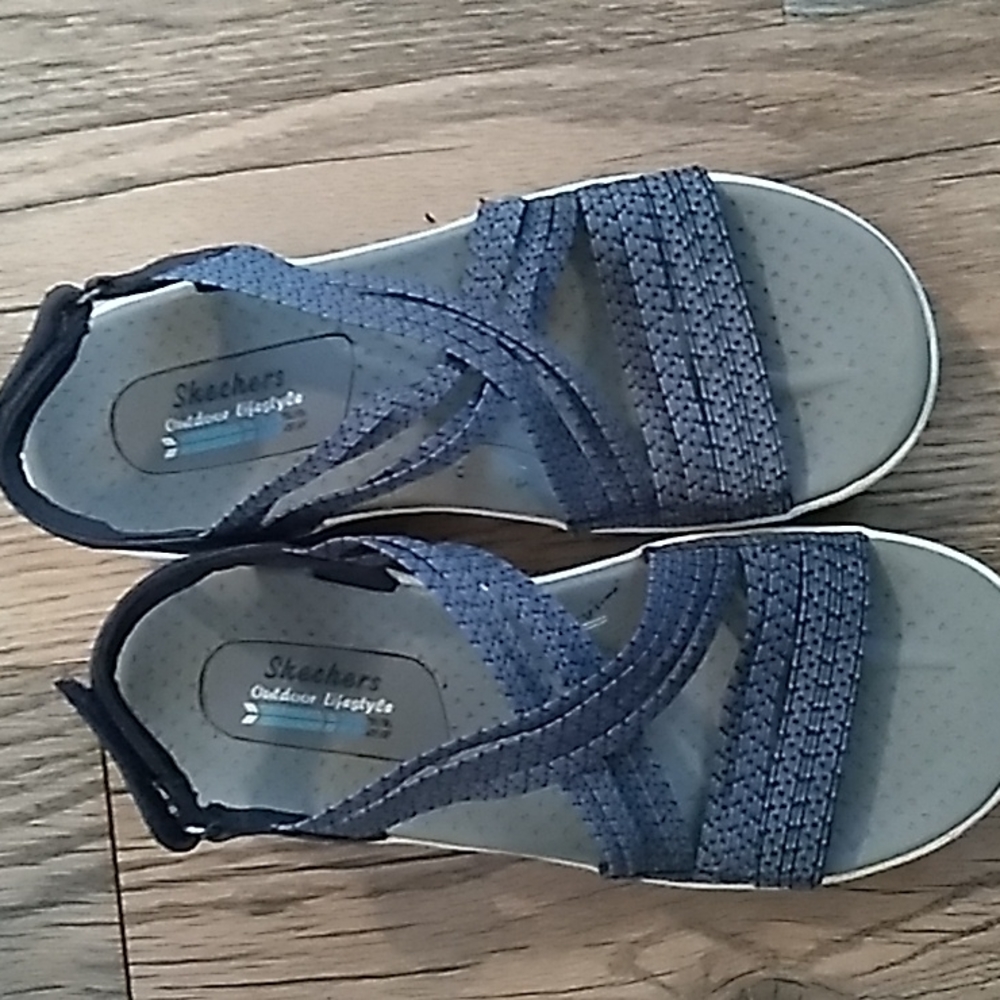 Skechers outdoor lifestyle blue sandals